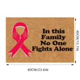 thumbnail image 3 of Tapis d'Entrée de Sensibilisation au Cancer avec Ruban Non - Intérieur Extérieur Tapis Personnalisable, 3 of 8
