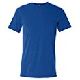 thumbnail image 1 of Men's Short Sleeve Poly/Cotton Tee (True Royal) (X-Large), 1 of 1