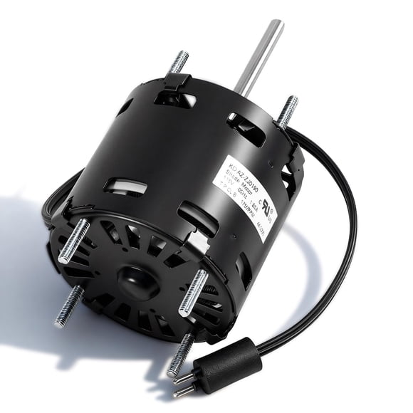 Ytrica D1124 3.3" Shaded Pole Open Motor Fit for Fasco Replacement Motor, 115V 60Hz 1550RPM 1/20HP - Replace Evaporator Coil and Refrigeration Fan Motor