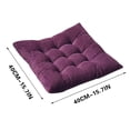 thumbnail image 3 of matoen Coussin de Chaise en Velours Côtelé, Coussin de Chaise Confortable, 3 of 3