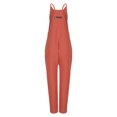 thumbnail image 4 of Birdeem Combinaison Décontractée pour Femmes à Épaules Dénudées, Imprimée, Bretelles, Combinaisons, Pantalon à Jambe Grand avec Poches, 4 of 4