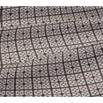 thumbnail image 5 of oneOone Viscose Jersey Fabric Check Ikat Print Fabric By The Yard 60 Inch Wide, 5 of 5