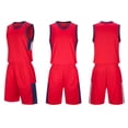 thumbnail image 2 of Boys' Fast - Drying Sport Outfit: Breathable Sleeveless Shirt & Basketball Shorts Set, 2 of 7