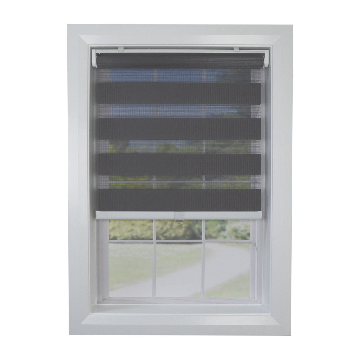 Versailles' Cordless Slimline Zebra Shade 31in x 72in