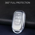 thumbnail image 3 of For Honda 2023-2024 Transparent Clear Car Key Fob Cover Case Holder Accessories, 3 of 9