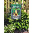 thumbnail image 3 of Printtoo Multicolore Happiest Campers CampingFlagpersonnalisé Drapeaux de Camping Personnalisés pour Campeurs Double Face CampingFlag, 3 of 4