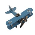 thumbnail image 2 of Wrought Iron Plane, Metal Airplane Model Stable Structure  For Aircraft Enthusiasts For Home Decoration For Cafe Ornament Yellow,Red,Blue, 2 of 8