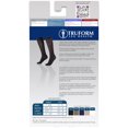 thumbnail image 4 of Truform Knee High Trouser Socks, Diamond Pattern: 15 - 20 mmHg, Black, X-Large, 4 of 7