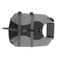 thumbnail image 4 of Dog Life Vest Dog Lifesaver Adjustable Safe Pet Floatation Jacket With Back Handle D Ring For Beach Boating Swimming Gray, 4 of 8