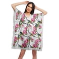 thumbnail image 1 of Moomaya Robe Courte de Caftan de Plage, Robe de Couverture Imprimée, Kaftan pour Femmes, Tenue de Plage, Couverture, 1 of 4