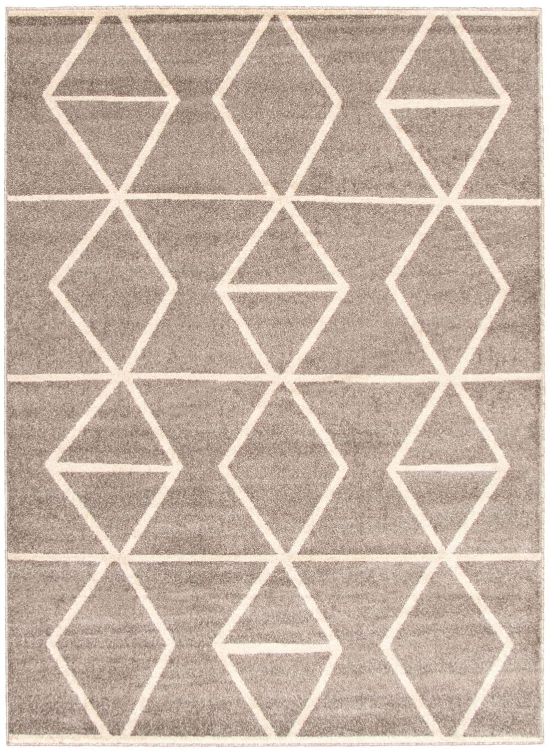 Tapis d'Interieur ECARPET Géométrique pour Salon et Chambre à Coucher Collection Ana