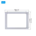 thumbnail image 2 of Unique Bargains Cadre Photo Magnétique 5x7, 3 Pcs Cadre Magnétique Cadres Photo Magnétiques Réutilisables pour Réfrigérateur, Gris, 2 of 7