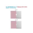 thumbnail image 3 of Compatible avec MacBook Air 11 Pouces Étui Modèle A1370 A1465, Étui Rigide en Plastique Toucher Doux avec Protection de Clavier pour Apple Mac Air 11, 3 of 7