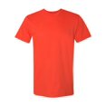 thumbnail image 1 of American Apparel USA-Made Fine Jersey Tee, L, Orange, 1 of 1
