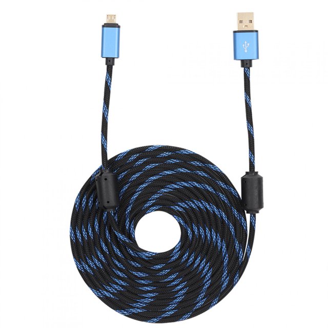 DEWIN Câble de Charge USB 3m Robuste pour Manette PS4/Xbox ONE Accessoire de Charge Rapide