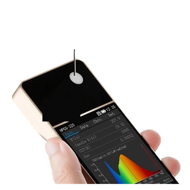 320 Spectrometer Lighting Led Tester Spectrum Lux Meter CCT CRI Metro