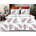 thumbnail image 1 of Aura Decor Nature's Bliss Bed Cover 100% Cotton Purple 110x110 Inches King, 1 of 1
