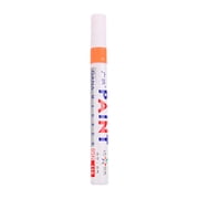 Maplenight Orange Ink Oil Based Paint Marker Pen Set, Fine Tip 2.2-2.8mm, 15ml Metal Paint Repair Pen for Industrial Marking, Art, DIY Projects