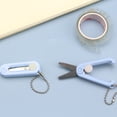 thumbnail image 1 of Ciseaux Pliants Portatifs Rétractables, Conception Télescopique Compacte pour Voyage, Poche de Transport, Lames en Acier Inoxydable, Outil de Coupe de Bureau Facile, Utilisation Sécuritaire, Petite Taille, 1 of 6