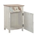 thumbnail image 2 of Nell Fish Side Table, White, 2 of 9