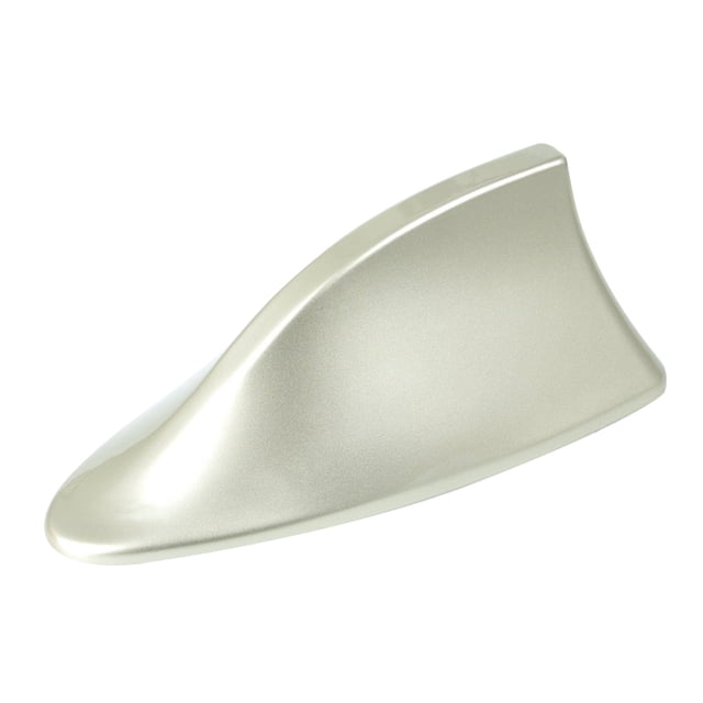 Cache d'Antenne de Voiture en ABS Polychrome, Convient à Plusieurs Modèles, Puce Métallique Améliore le Signal AM/FM, Résistant aux Intempéries, Installation Facile (Non Compatible avec les Antennes GPS Ou Carte de Circuit Vert)