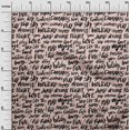 thumbnail image 3 of oneOone Georgette Viscose Peach Fabric Text Sewing Craft Projects Fabric Prints By Yard 42 Inch Wide-KP, 3 of 5