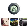 thumbnail image 2 of LCD Digital Thermometer Hygrometer Indoor Room Electronic Temperature Humidity Station Weather for Home Gauge Meter mason reptile wall embedded Gauge Mini outside and Outdoor For moistu, 2 of 8