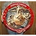 thumbnail image 3 of Photosteel USMC Rond Grand Emblème de Mur en Métal Signe Semper Fi 19" x 19", 3 of 3