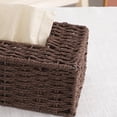 thumbnail image 4 of Rbaofujie Tissue Boxes Rattan Tissue Box Cover Hand Woven Facial Napkin Rectangular Rattan Tissue Box Cover Wicker Tissue Box Decorative Facial Napkin Tissue Box Tissue Box Holder, 4 of 6