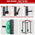thumbnail image 3 of SYL Fitness Support de Plaques de Poids Olympique Support de Rangement pour Poids, Compatible avec Support 3x3 (58 1 Trou), 3 of 4