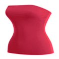thumbnail image 1 of CHUANK Women‘s 2-Pack Basic Solid Stretchy Cotton Long Bandeau Tube Top, 1 of 5