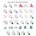 thumbnail image 2 of Biscuit Molds Supplies Kitchen Accessories Handmade Embossed Mould Tools DIY Fondant Casting Die Cupcake Chocolate Making Three Pine Tree, 2 of 7
