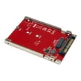 thumbnail image 3 of StarTech.com M.2. PCI-e NVMe to U.2 (SFF-8639) Adapter - Not Compatible with SATA Drives or SAS Controllers - For M.2 PCIe NVMe SSDs - PCIe M.2 Drive to U.2 Host Adapter - M2 SSD Converter (U2M2E125) - Interface Adapter - M.2 - M.2 Card - U.2 - red, 3 of 6