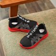 thumbnail image 3 of Chaussures de Course pour Filles Enfants Garçons Filles Style Sport Lettre Chaussures Décontractées en Maille Chaussures Bébé Filles Chaussures Bébé Garçons, 3 of 7