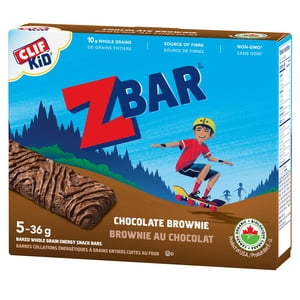 Clif Kid Zbar Chocolat Brownie Énergie biologique Bar