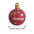 thumbnail image 3 of Christmas Inflatable Balloon PVC Xmas Ball Waterproof Ornament Large Size for Yard Decoration Outdoor Wedding, 3 of 7
