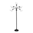 thumbnail image 1 of Simple Designs Lampadaire à col de cygne réglable à 5 lumières, 1 of 9