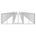 thumbnail image 2 of vidaXL Gabion Lit Surélevé Acier Galvanisé 450x30x10 cm, 2 of 4