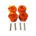 thumbnail image 1 of fastboy 4pièces 5MM en Alliage d'Aluminium Adaptateur de Roue pour 1/10 AXIAL SCX10 AXIAL SCX10 en Alliage d'Aluminium Adaptateur de Roue Orange 1Set, 1 of 6
