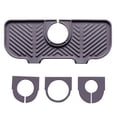 thumbnail image 2 of Silicone Sink Faucet Mat Splash Guard Water Catcher Draining Pad for Kitchen Bathroom Laundry Countertop Organizer, 2 of 6