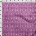 thumbnail image 4 of oneOone Viscose Jersey Pink Fabric Ikat Craft Projects Decor Fabric Printed By The Yard 60 Inch Wide, 4 of 4