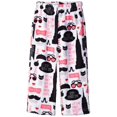 thumbnail image 1 of Up Past 8 Girls' Pajama Pants Fuzzy Plush Sleepwear Fun Pants, 1 of 1