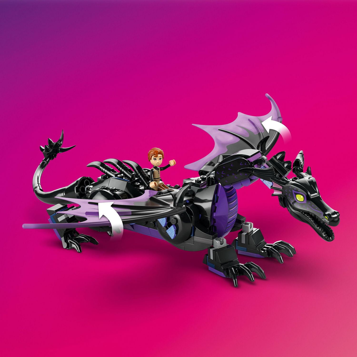 LEGO Disney Princess Maleficent’s Dragon Form Building Set for Kids and Sleeping Beauty Fans, Disney Princess Figure, Castle Toy, Fun Gift Idea for Girls and Boys ages 7 Plus Who Love Aurora, 43240