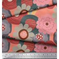 thumbnail image 3 of Soimoi polyester Crepe Fabric Flower Artistic Print Fabric by the Yard 52 Inch Wide, 3 of 3