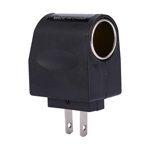 Adaptateur de voiture Éclairage de voiture Ac à Dc Éclaireur de voiture AC à DC Convertisseur de voiture ac à D c adaptateur de voiture Puissance murale AC Aux 12V DC Adaptateur de convertisseur d'éclairage de chargeur de voiture US Connecteur