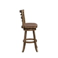 thumbnail image 4 of Tabouret de bar pivotant en bois Skye, 4 of 5