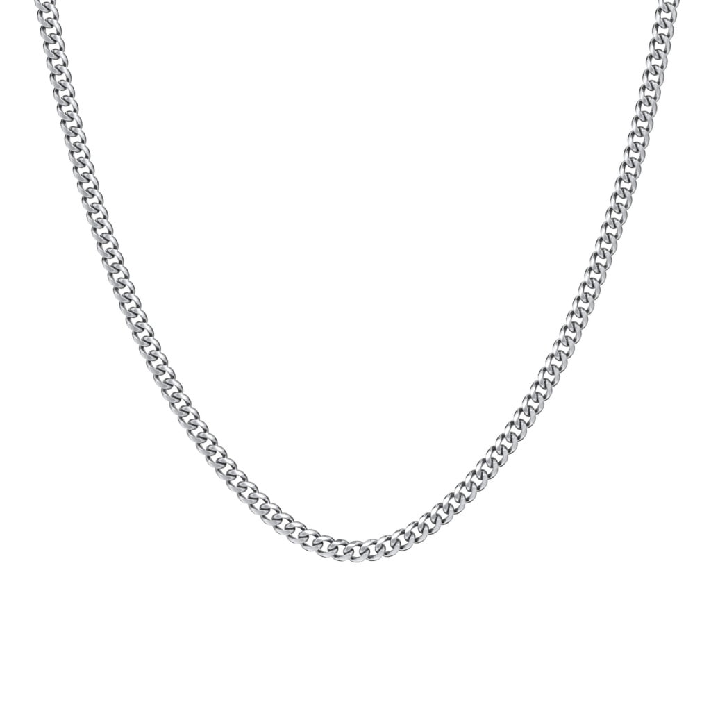 Collier Chaîne Cubaine pour Homme de 20 Pouces en Acier Inoxydable - 5 mm