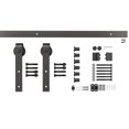 thumbnail image 2 of HomCom Modern 8' Interior Sliding Barn Door Kit, 2 of 2