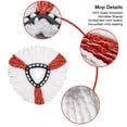 thumbnail image 3 of Swivel Mop Red 1/3/4/6 Pieces Compatible With Vileda/O-Cedar Microfiber Mop Accessories, 3 of 5