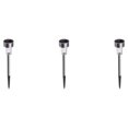 thumbnail image 3 of jesticaly 2Pcs Stainless Solar LED Lawn Lamp IP44 Outdoor Garden Pathway Landscape Lamp Warm White 3Set, 3 of 6